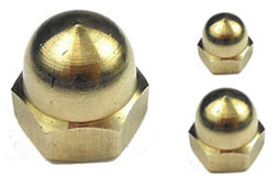 Brass Cap Nuts